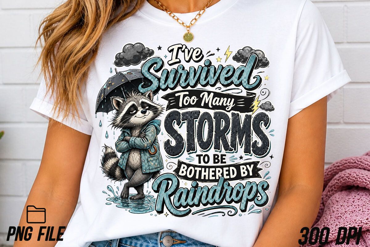 Funny Raccoon Sarcastic T-shirt PNG